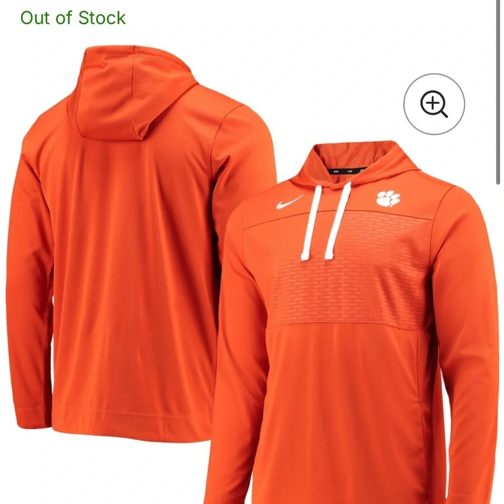 Nike Clemson Orange Sweatshirt size XXL - Picture 6 of 7